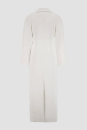 Bonded Crepe Hourglass Coat