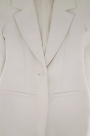 Bonded Crepe Hourglass Coat