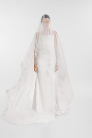 Balmat Floral Sheath Veil