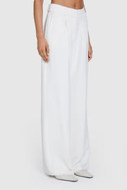 Pleated Crepe Trouser