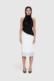 Draped Halter Top