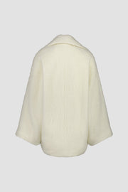 Mohair Cocoon Coat